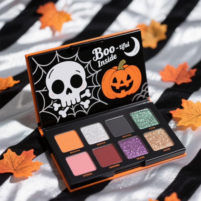 Witchy Glam Eyeshadow Palette – 6 Haunted Shades for the Perfect Halloween Look