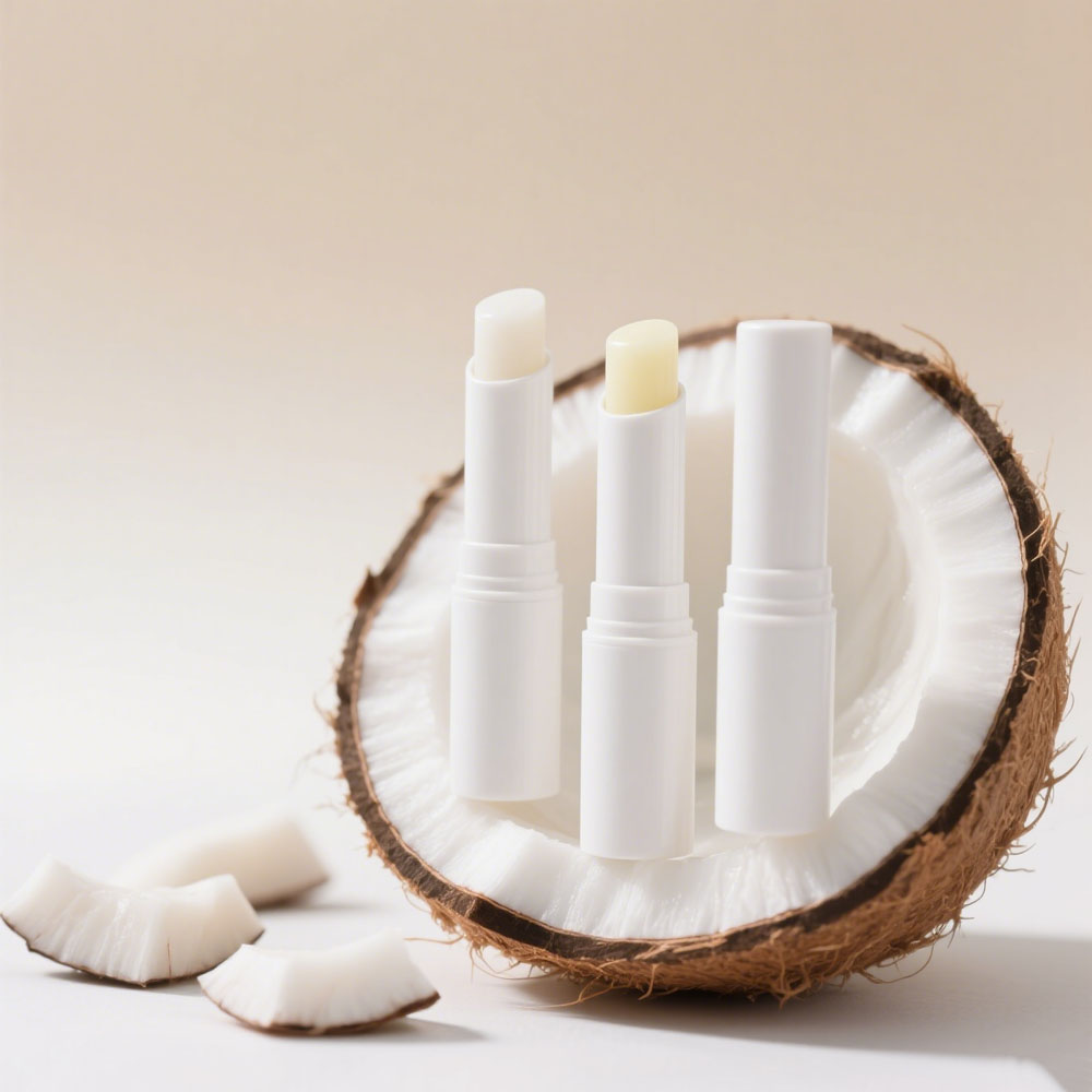 Natural Coconut Oil Lip Balm Deep Moistu